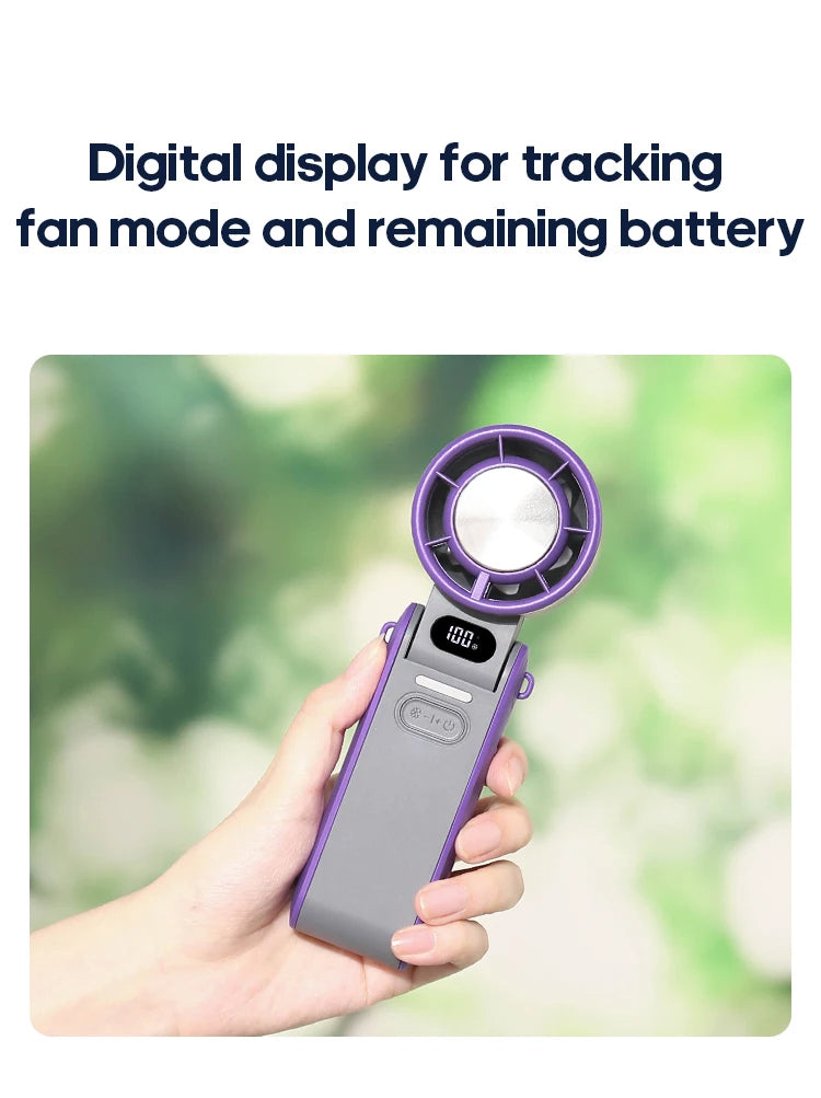 SummerMists™ Portable Handheld (Foldable or Non-Foldable) Mini AC Fan