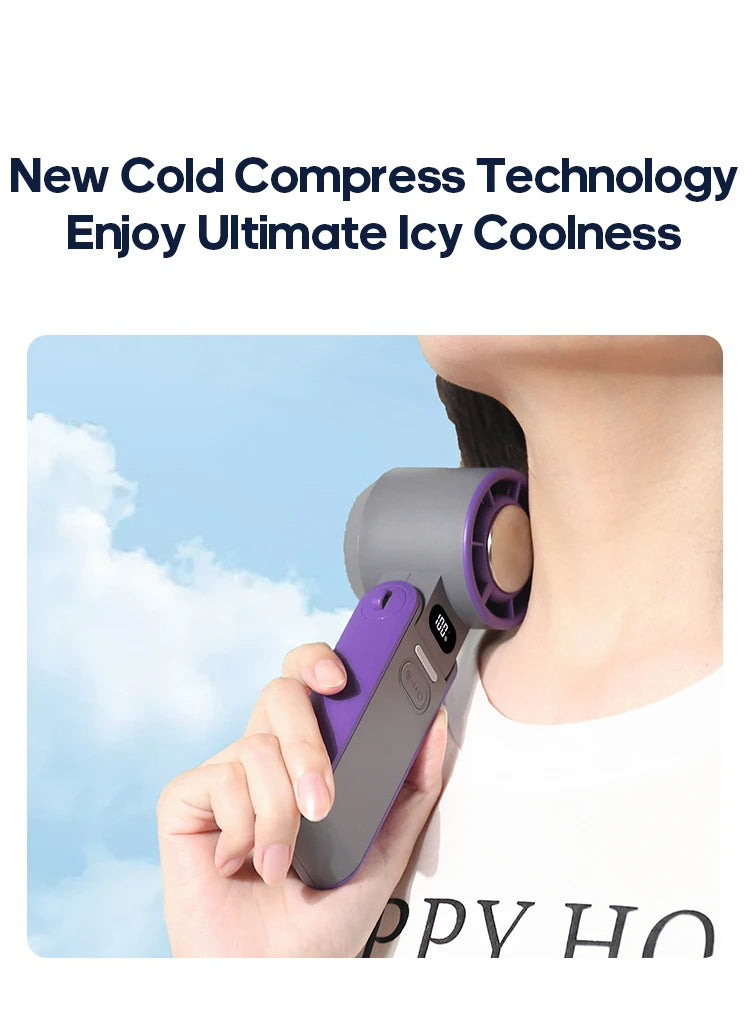 SummerMists™ Portable Handheld (Foldable or Non-Foldable) Mini AC Fan