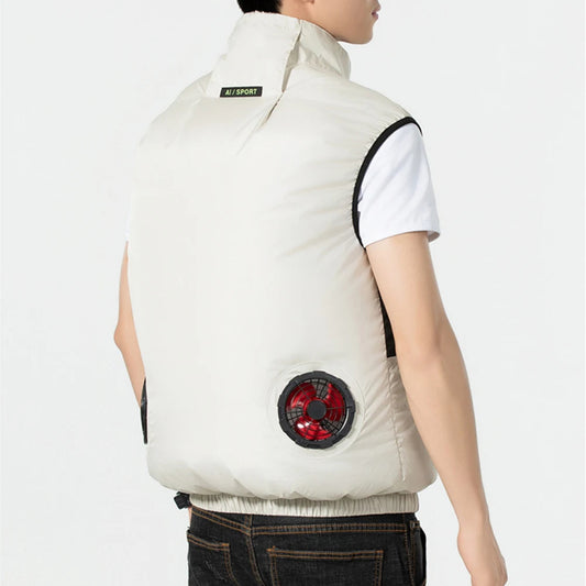 SummerMists™ USB Powered Cooling Fan Vest