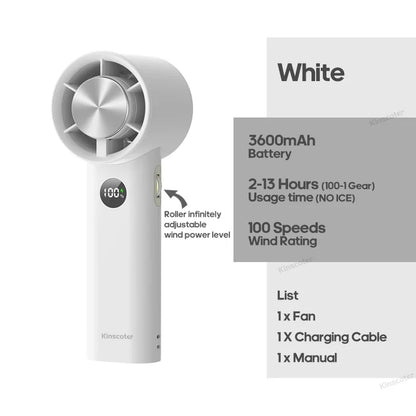 SummerMists™ Portable Handheld (Foldable or Non-Foldable) Mini AC Fan
